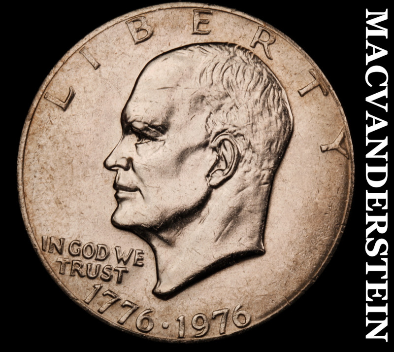 1976 Eisenhower Dollar - Choice Gem Brilliant Uncirculated  No Reserve  #M656