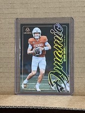 2025 Luminance Quinn Ewers RC Dynamic #10 Texas / Miami Football Card