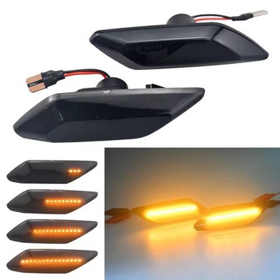 For DaciaLogan Sandero LED Side Turn Signal Dynamic Turn Signal Light Lamp 