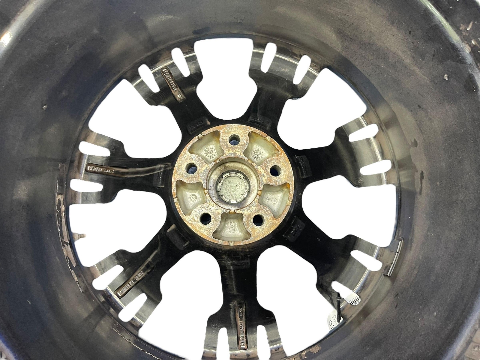 2008-2019 MASERATI GRANTURISMO OEM 20X10.5 REAR BLACK WHEEL RIM 241985