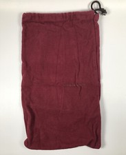 Red Bottega Veneta Drawstring Dust Bag 8x13.5 "