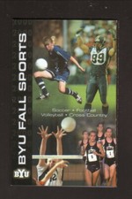 Brigham Young Cougars--2000 Football/Soccer/Volleyball Schedule--Marriott