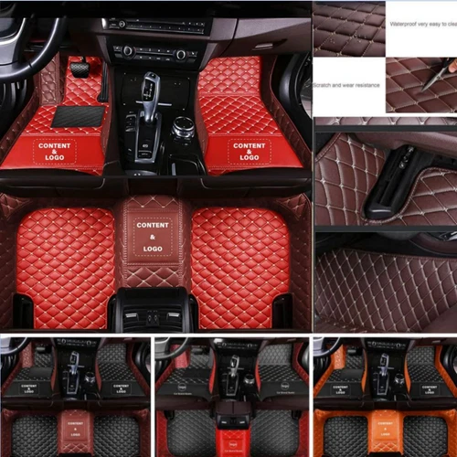 For Alfa Romeo Car Floor Mats Luxury Carpet Custom Waterproof Liners All Models - Foto 10 di 31
