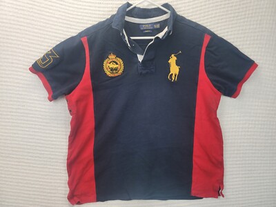 90s Polo Ralph Lauren CHALLENGE CUP ビニー Polo Ralph Lauren Snow Polo Challenge Cup Size Men's XXL EUC Big