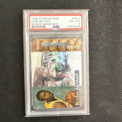 Psa8 96 Stadiumclubrookieshowcase Kobe | eBay｜NBA