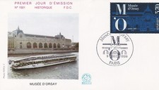 FRANCE 1986 FDC MUSEE D'ORSAY YT 2451