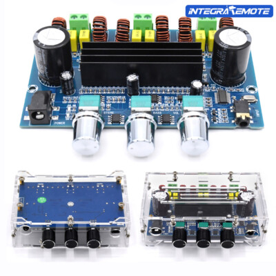 Bluetooth 5.0 TPA3116D2 Digital Power Amplifier Board 2.1 Channel 2*50W+100W AUX