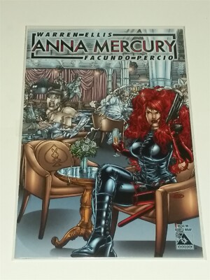 ANNA MERCURY #3 VARIANT B WRAP COVER NM (9.4 OR BETTER) AUGUST 2008 AVATAR COMIC