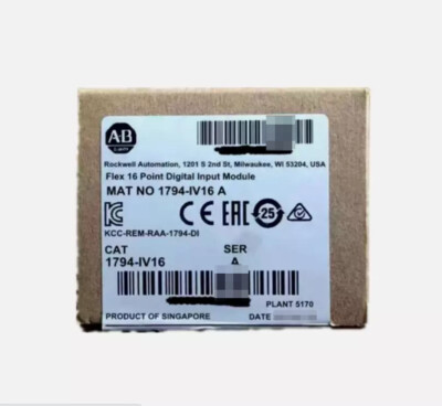 NEW 1794-IV16 AB Flex 16 Point Digital Input Module 1794-IV16