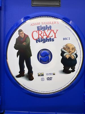 5♦︎七夜待('08 DVD Adam Sandlers Eight Crazy Nights DVD 2003, 2-Disc Set Christmas