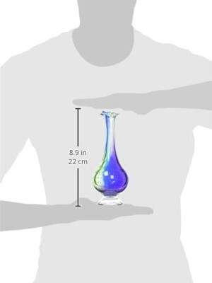 Kosta Boda 260586 Poppy Bud Art Vase Glass Blue | eBay