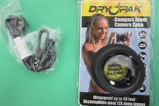 Dry Pak Waterproof Camera Case, DPC-400, fits compact cameras w/zoom lens, NOS