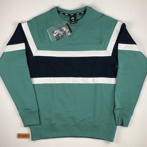 nike sb everett stripe crewneck sweatshirt
