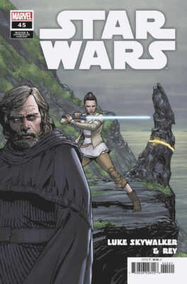 Star Wars #45 Giuseppe Camuncoli Luke Skywalker & Rey Master & Apprentice Varian