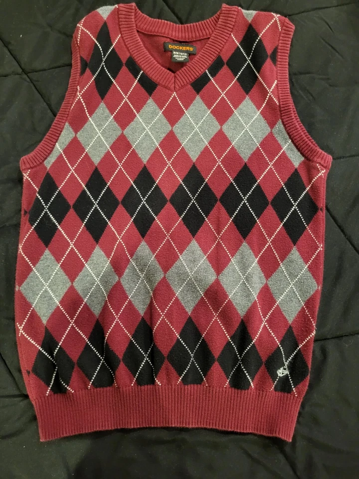 Suéter sin mangas 2ties and Dockers algodón Talla de niños 10 a 12. Buen estado.  Foto 3 de 4