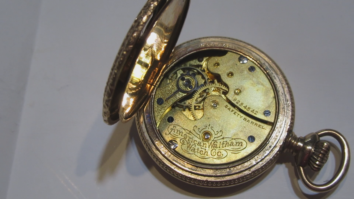 14k Gold Cwc Co Planet Pocket Watch 1878 Beautiful Antique