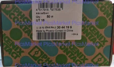 50pcs Phoenix Contact UT 16 3044199 Straight through terminal block