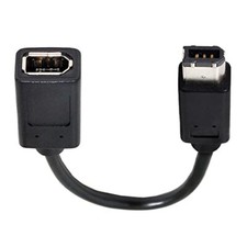 IEEE 1394 6Pin Female to 1394a 6Pin Male Extension Data Video Capture Card Fi...