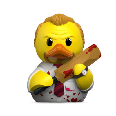 TUBBZ SAMMLERSTÜCK ENTE 1. EDITION SHAUN DER TOTEN FLEDERMAUS ZOMBIE FILM HORROR ROT