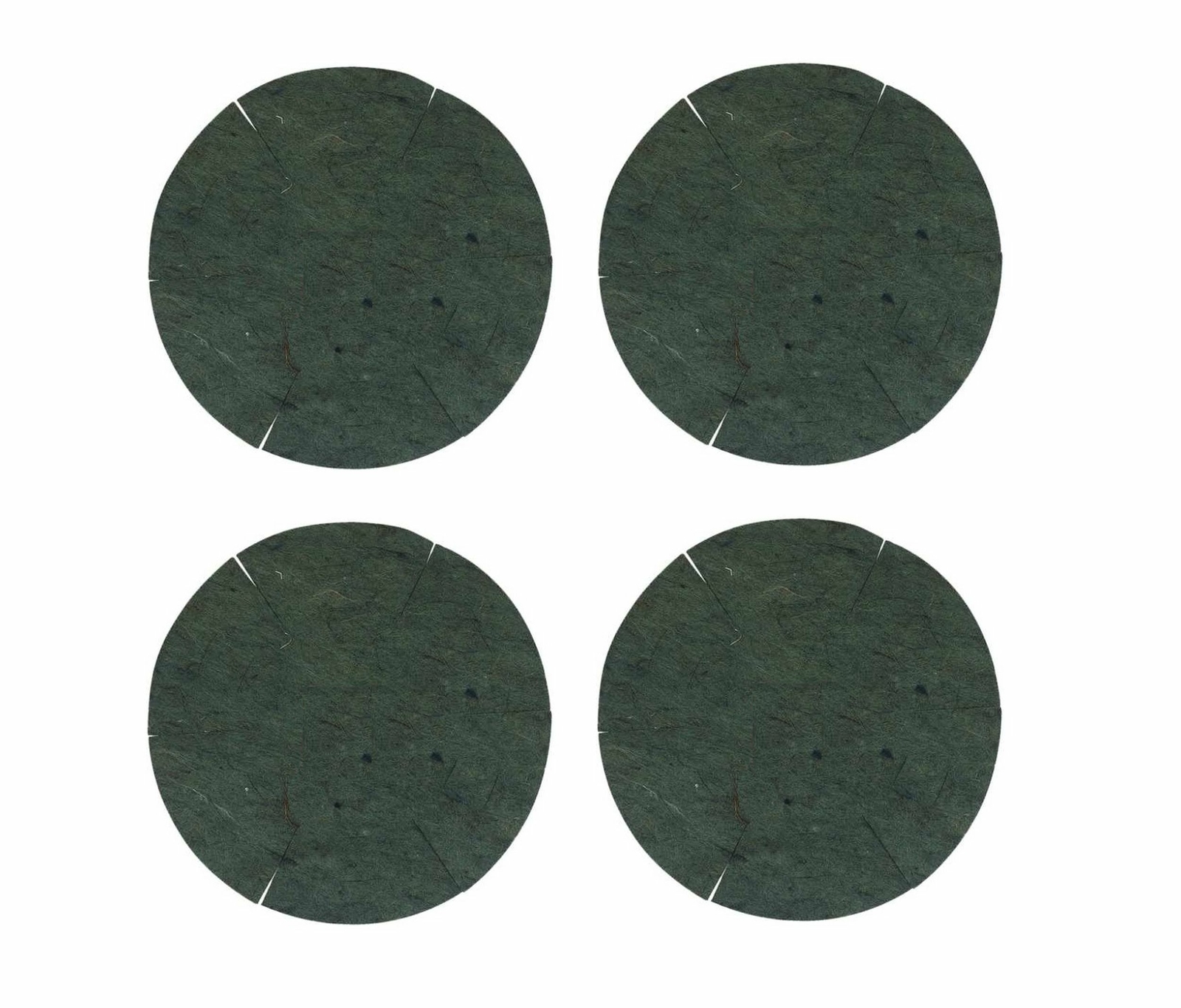 4 Biodegradable Hanging Basket Liners For 14 Inch Hanging Baskets Natural Green