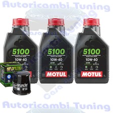 Kit Inspección Aceite Motul 5100 10W40 + Filtro para Yamaha YZF600 R 1995>1996