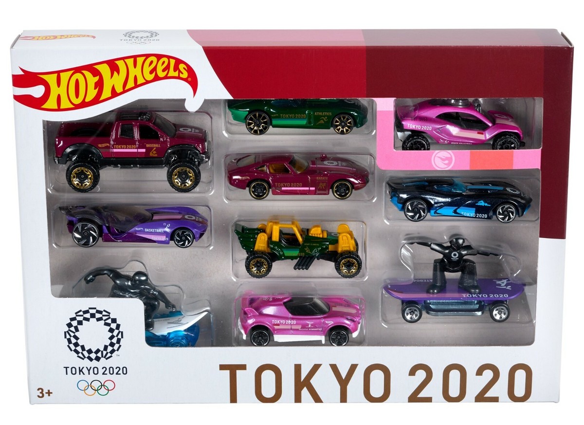 Mattel Hot Wheels Tokyo 2020 Olympics Game Edition 10 Mini Car