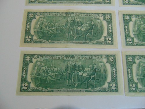 1976 $2 FRN Full District Set - 12 notes - lightly circulated - Picture 10 of 11
