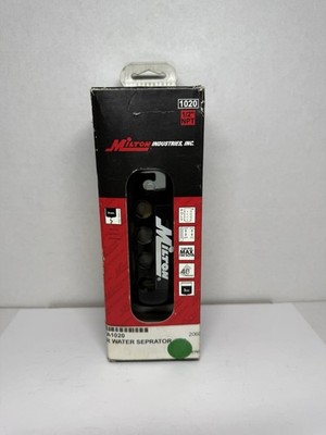 Milton 1020 1/2'' NPT Polycarbonate Micro Filter with Automatic Overnight Drain