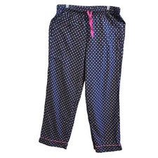 Victoria's Secret SZ Medium Long Sleeve PJ Set Black