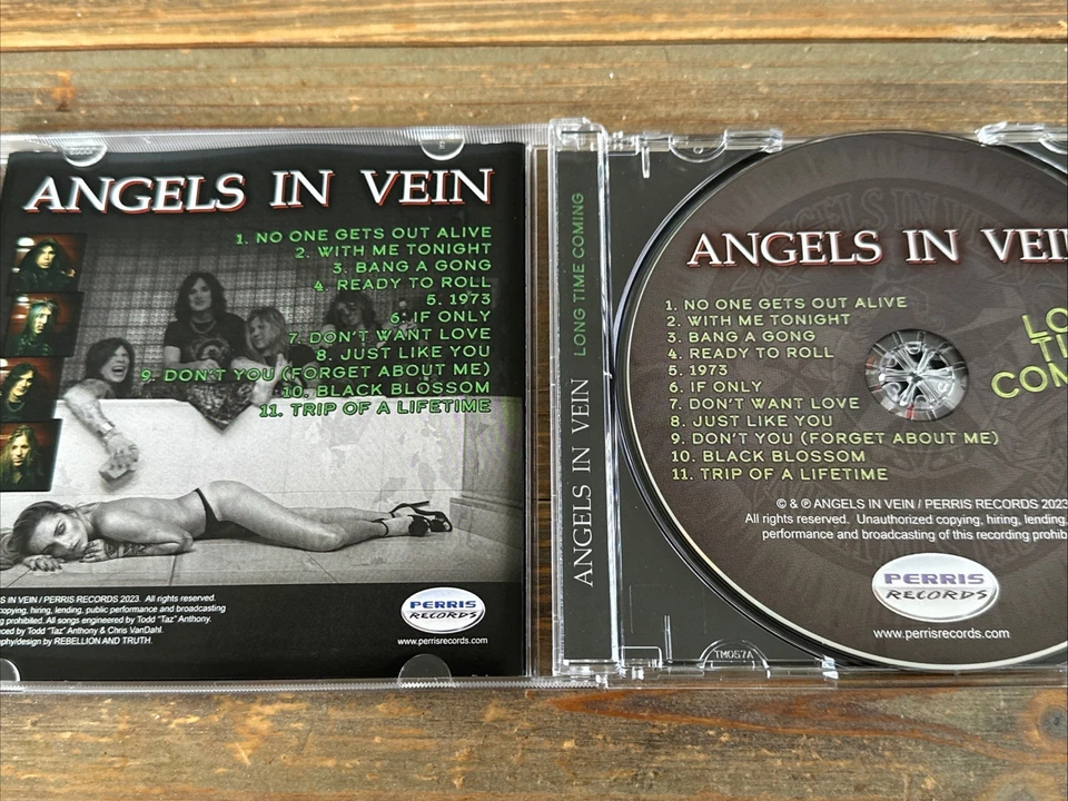 ANGELS IN VEIN - Long Time Coming (2023 Import) L.A.GUNS/ CHERRY ST./ ROXX GANG - Bild 3 von 3