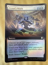 Avatar's Wrath : MTG *FOIL* Avatar: The Last Airbender TLA #0012 / NM