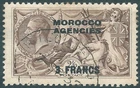 MOROCCO AGENCIES 1935 George V 3F SEAHORSE SG225