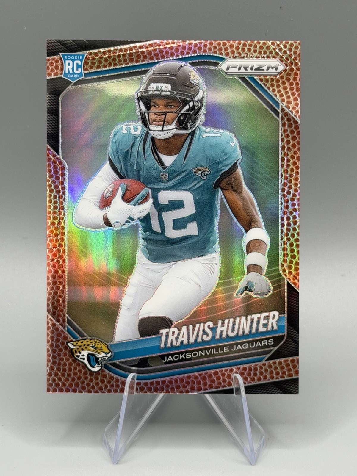 2025 Panini Prizm - Rookies Travis Hunter #301 Pigskin Prizm /180 (RC)