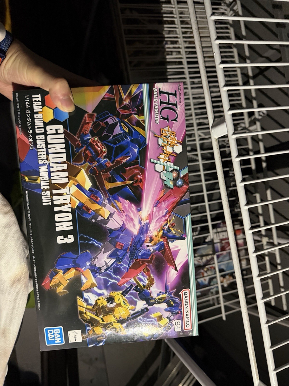 Bandai Hobby HGBF Build Fighters Try Gundam Tryon 3 HG 1/144