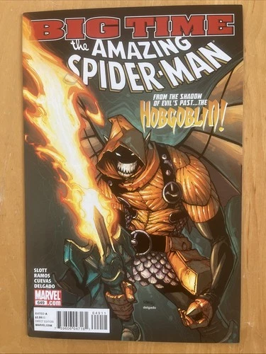AMAZING SPIDER-MAN #649 (MARVEL 2011) NM- BIG TIME 1ST NEW HOBGOBLIN!