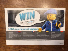 LEGO City High-speed Chase #60138 Instruction Manual Only 1,2,&3 (6057)