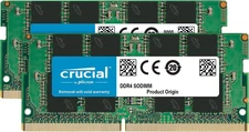 Crucial 32GB (2x16GB) 3200MHz 260-pin SODIMM DDR4 RAM Memory Kit...