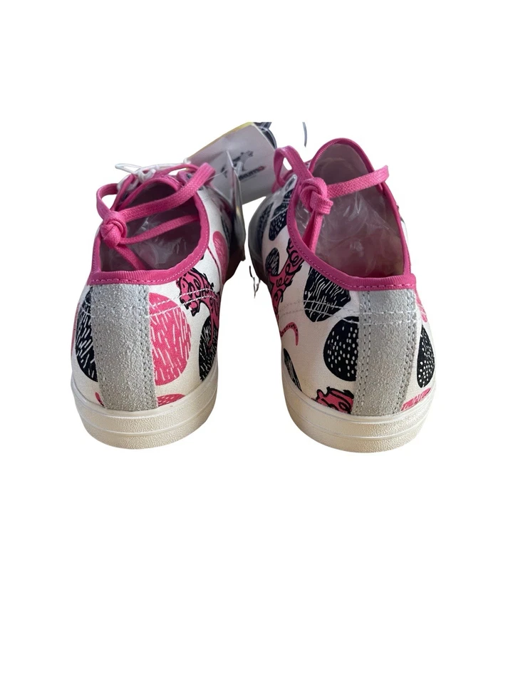 ONITSUKA TIGER Badminton 68 Tora Momoiro WOMENS Size 10 Asics Makumo Textile - Image 4 of 4