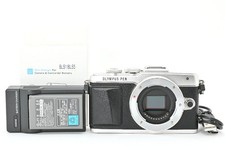 Olympus PEN E-PL7 Mirrorless Camera Body Silver Used Excellent Condition