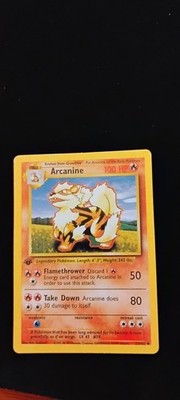 Arcanine 1st Edition #23 Take Down