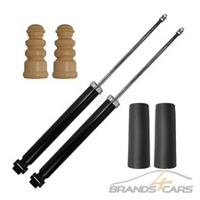 ATEC 2 STOSSDÄMPFER GAS GASDRUCK HINTEN+PROTECTION-KIT FÜR VW LUPO 6X 6E 1.4 1.7