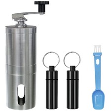 Home Goods Pill Crusher Adjustable Grinder Stainless Steel Pill Grinder - Lar...