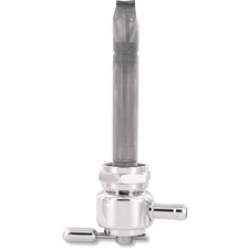 Pingel Fuel Valve - Chrome - 22mm - Round 4311-CR