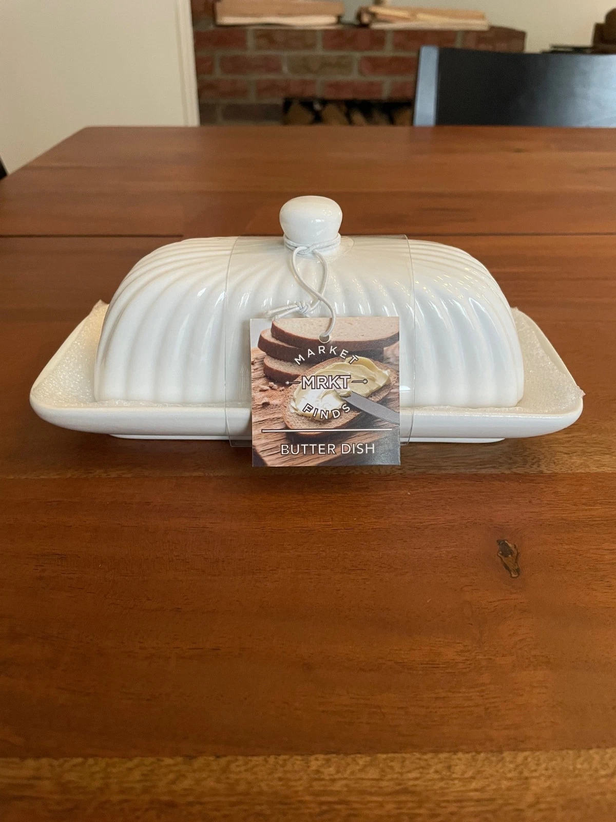 Market Finds Butter Dish New