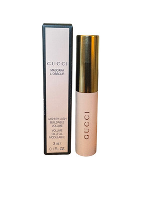 Gucci Mascara L Obscur Lash by Lash Buildable Volume Travel Size 3ml/.1oz