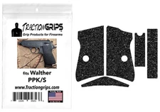 Instant Stipple aggressive granulated rubber grip tape for Walther PPK/S
