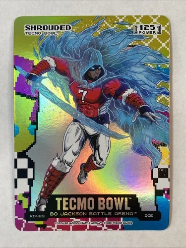 SHROUDED (CJ Stroud) Bo Jackson Battle Arena Tecmo 80's Rad Ice 125 Power *hl