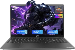NIMO 15,6'' IPS FHD-Laptop, 8GB RAM 256GB SSD AMD Ryzen 5 Ordinateur étudiant