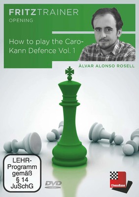 How to play the Caro-Kann Defence Vol.1 | Alvar Alonso Rosell | DVD-ROM | 2024
