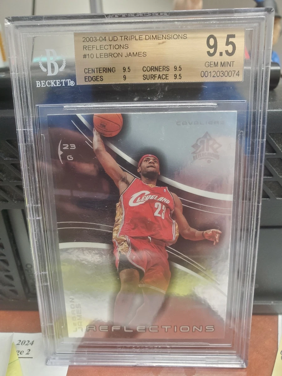 LeBron James Grade 9.5 Basketball Rookie Sports Trading Cards